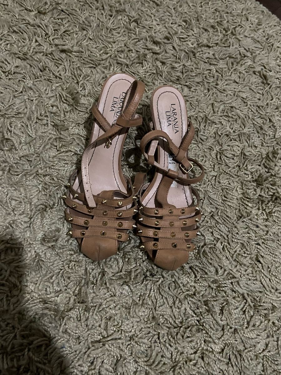 sandalias laranja lima