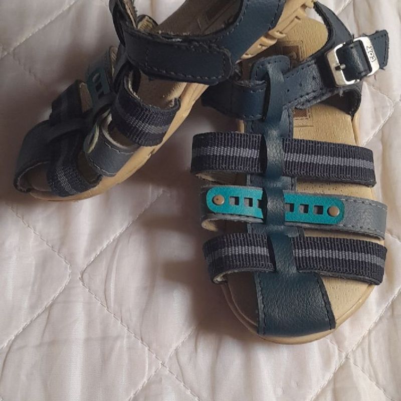 Sand lia Dok Azul Cal ado Infantil para Meninos Dok Usado