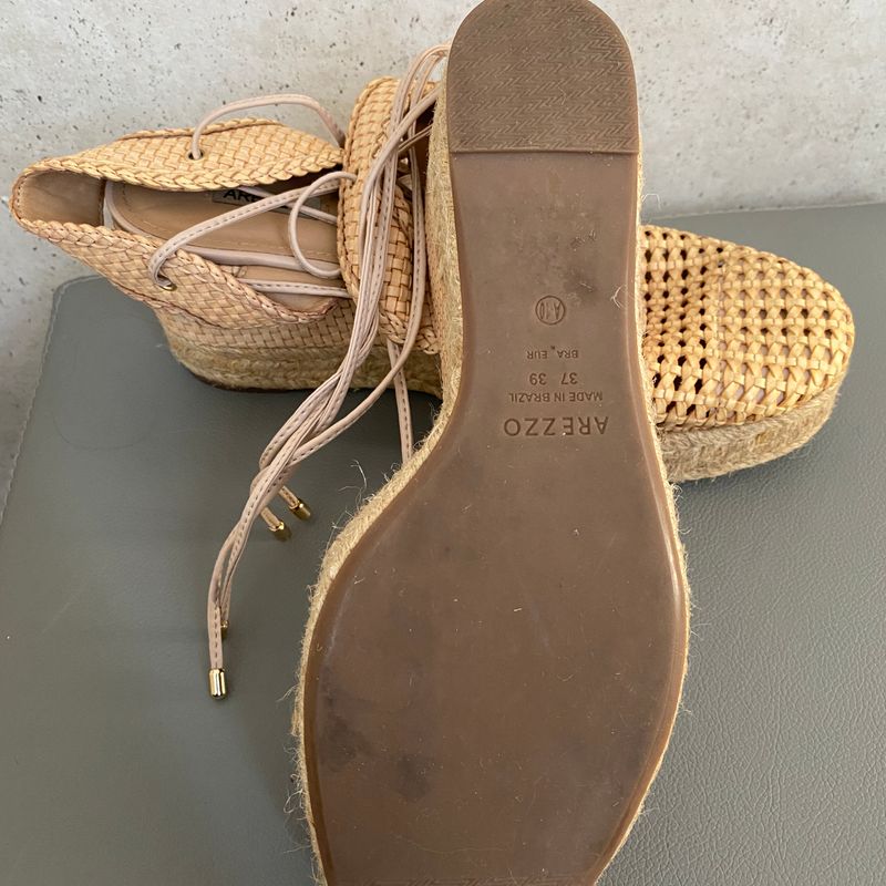 Sand lia Espadrille Arezzo Sand lia Feminina Arezzo Usado