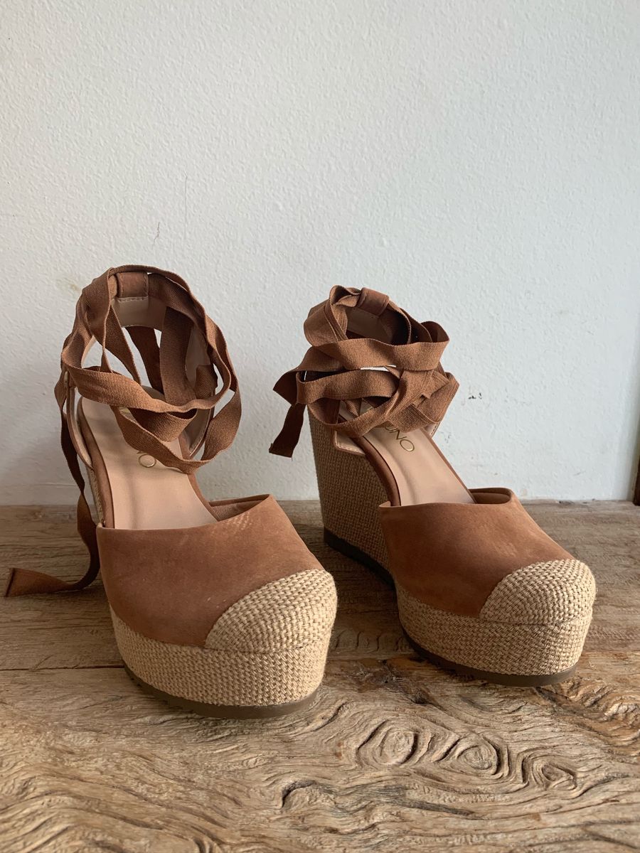 sandalia espadrille via uno