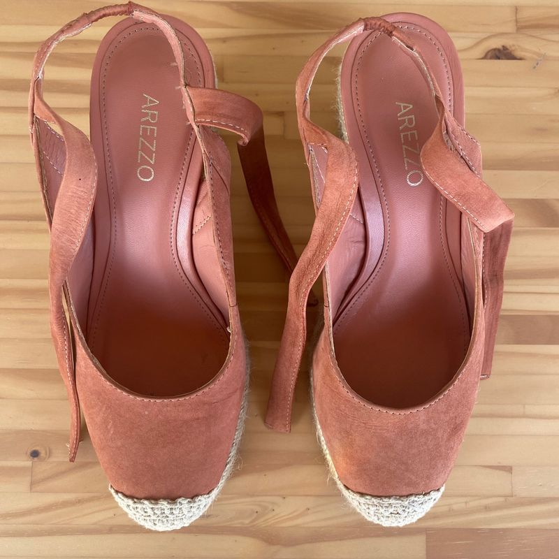 Sandalia Espadrilles Arezzo Sand lia Feminina Arezzo Usado