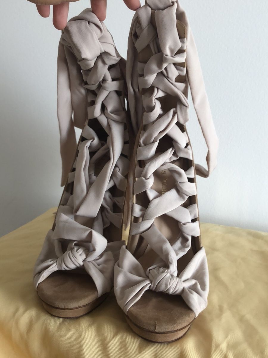 Sandália Eva Ontanaya | Sandália Feminina Eva Ontanaya Usado 38390692 |  enjoei