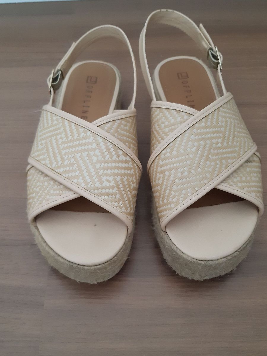 Sandalia best sale flatform offline