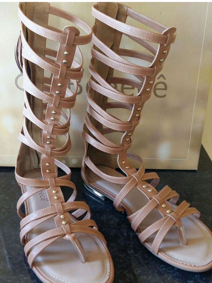 Sandalia gladiadora bebece clearance