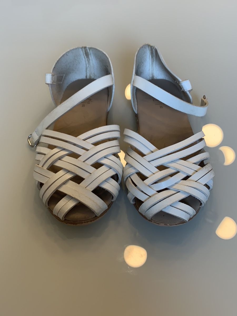 Sand lia Infantil 25 Zara Baby Branca Cal ado Infantil Sand lia Infantil 25 Zara Baby Branca Cal ado Infantil