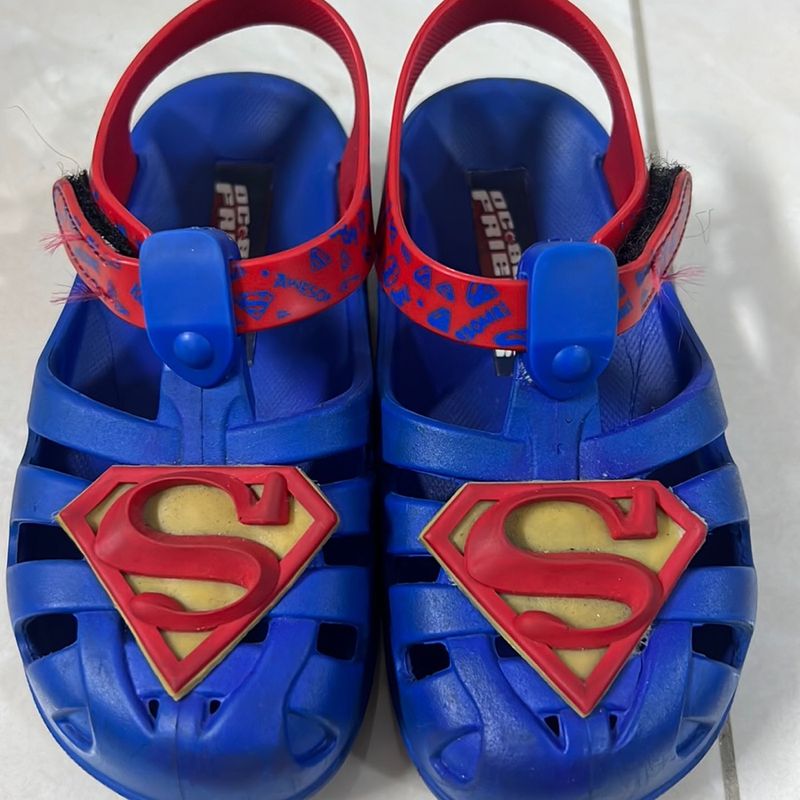 Sandalia grendene hot sale superman