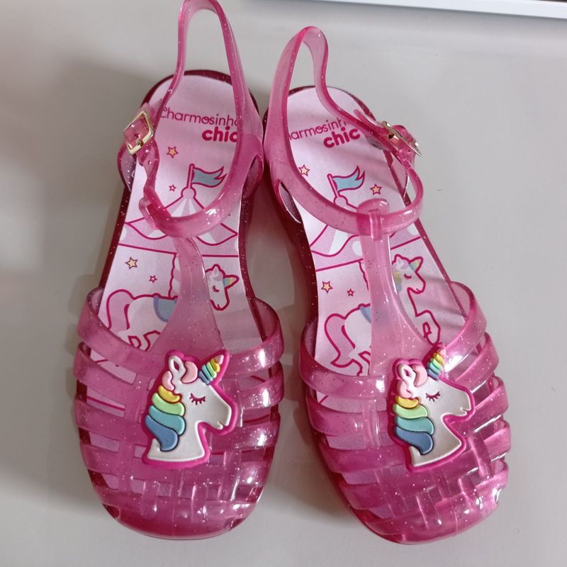 Sandalia infantil hot sale tipo melissa