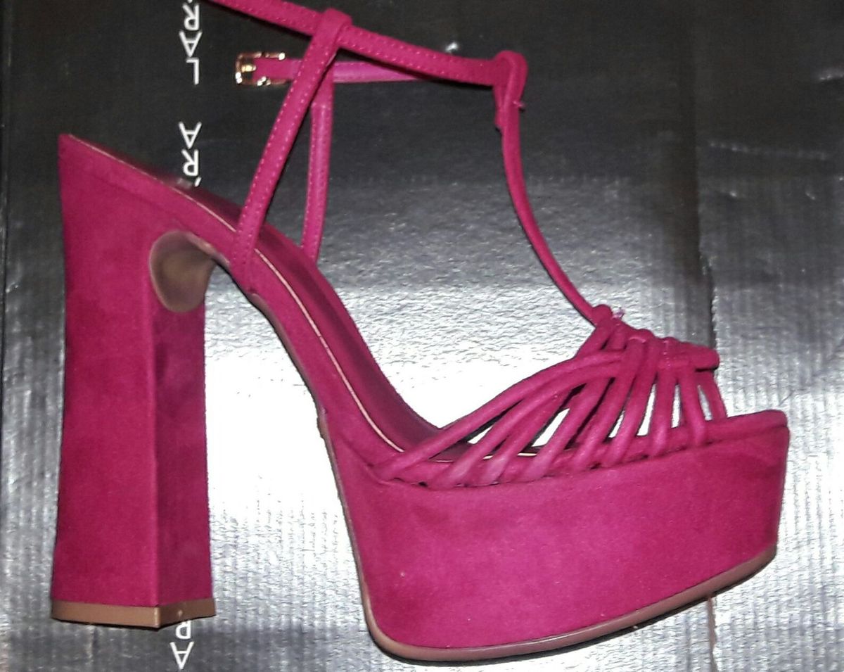 salto alto rosa pink