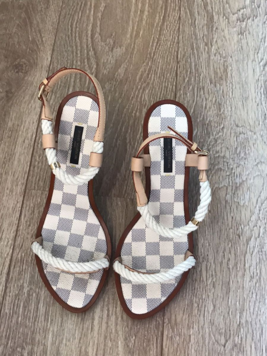 sandalia louis vuitton