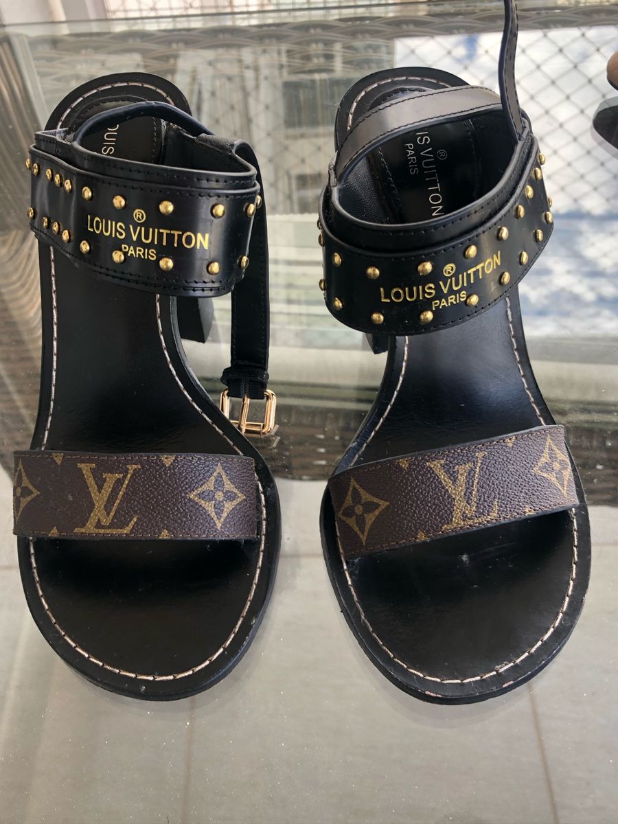 sandalia louis vuitton