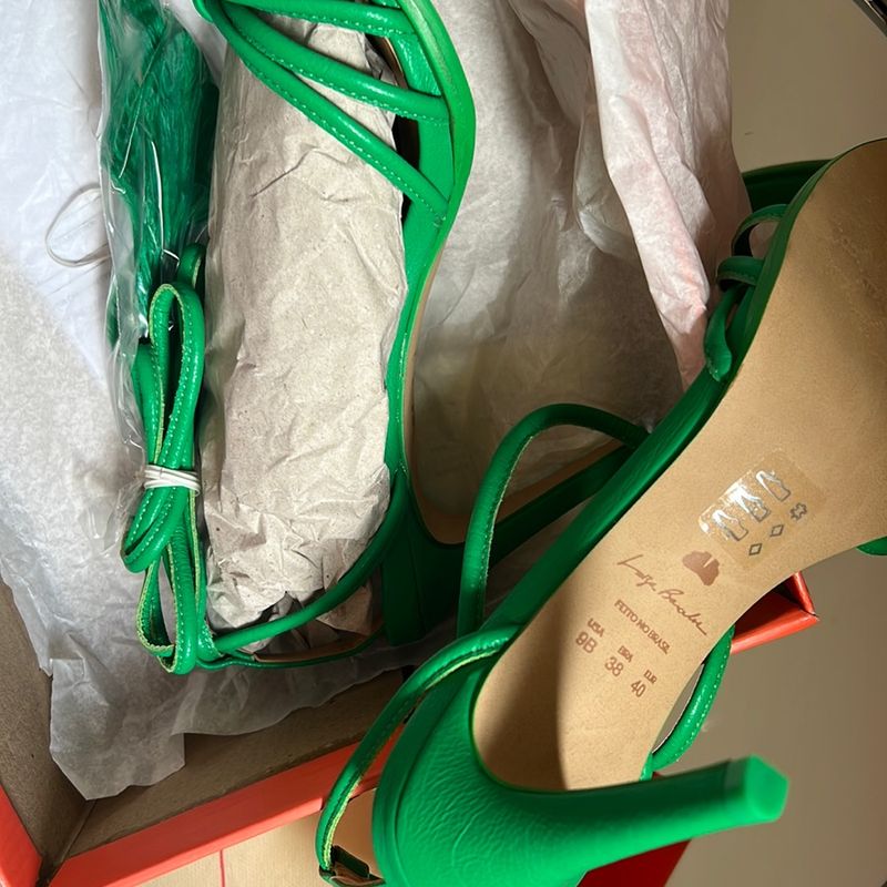 Sandalia Luiza Barcelos Pluma Sandália Rasteira Feminina Plumas