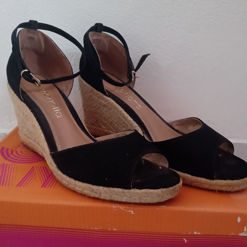 Sandália Mariotta Anabela Sandália Feminina Mariotta Usado