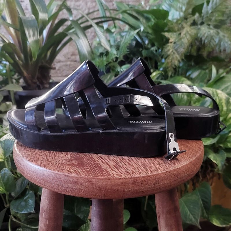 Sandalia flatform hot sale melissa