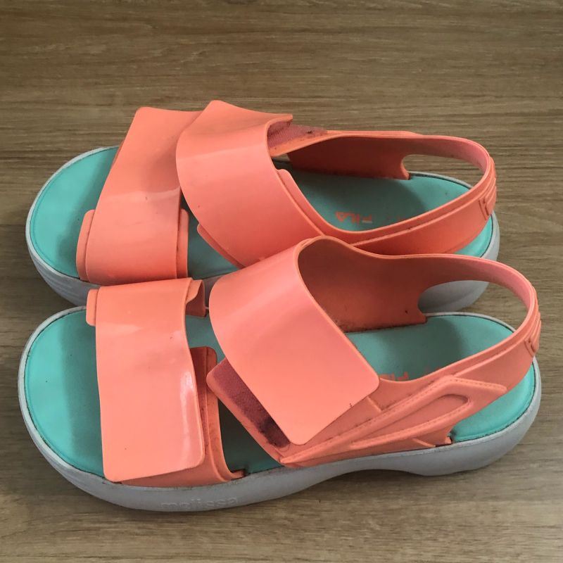 Sandalia melissa hot sale com fila