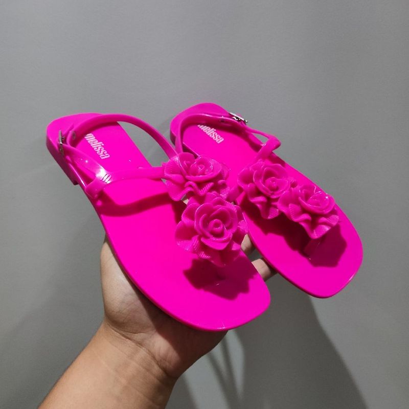 Melissa fashion rosa sandalia