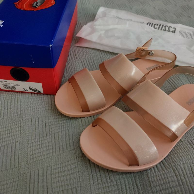 Quartz sandal melissa hot sale