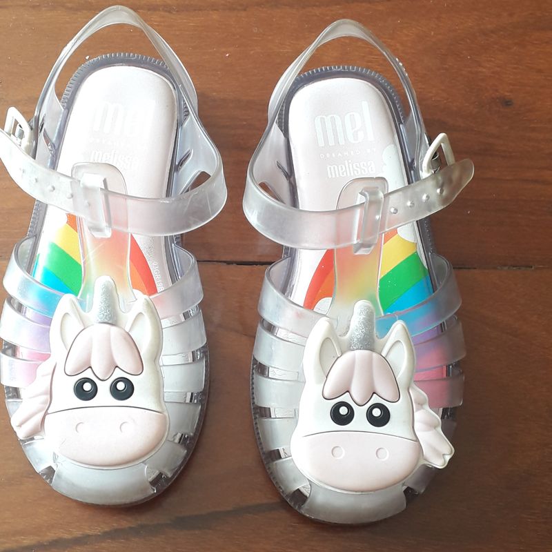 Sandalia melissa best sale unicornio infantil