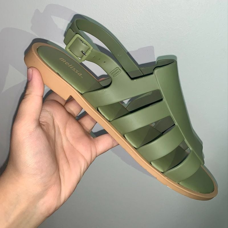 Sandalia shops melissa verde