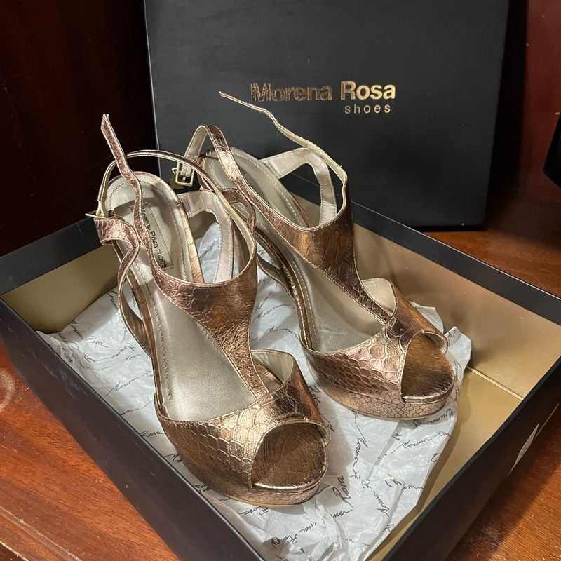 Sandalias morena rosa fashion 2019