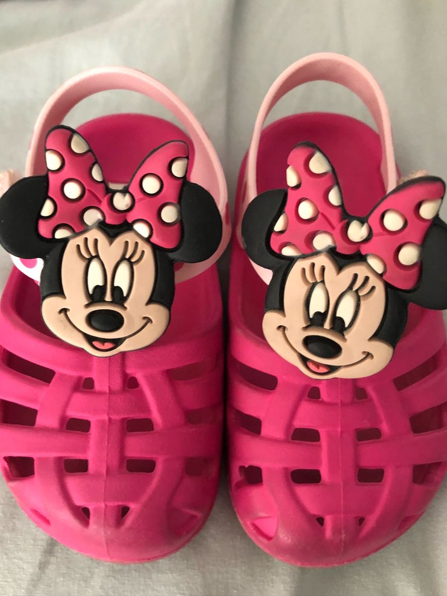sandália da minnie infantil