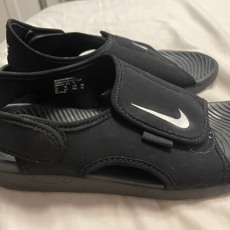 Sandália Neoprene Velcro Nike Tamanho 36 Sunray Adjust Calçado Infantil  para Meninos Nike Usado 97186454 enjoei