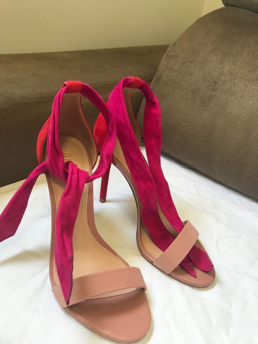 sandalia arezzo lace up