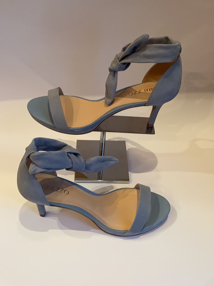 sandalia lace up arezzo