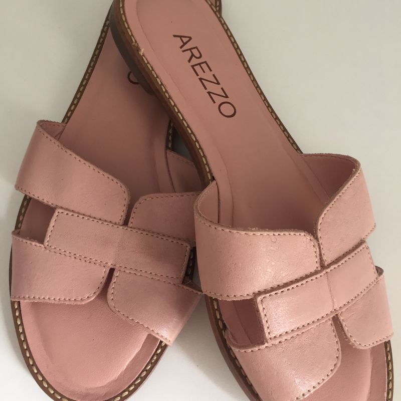 Chinelo Hermes Camurça | Rasteira Feminina Hermes Nunca Usado 91559335 |  enjoei