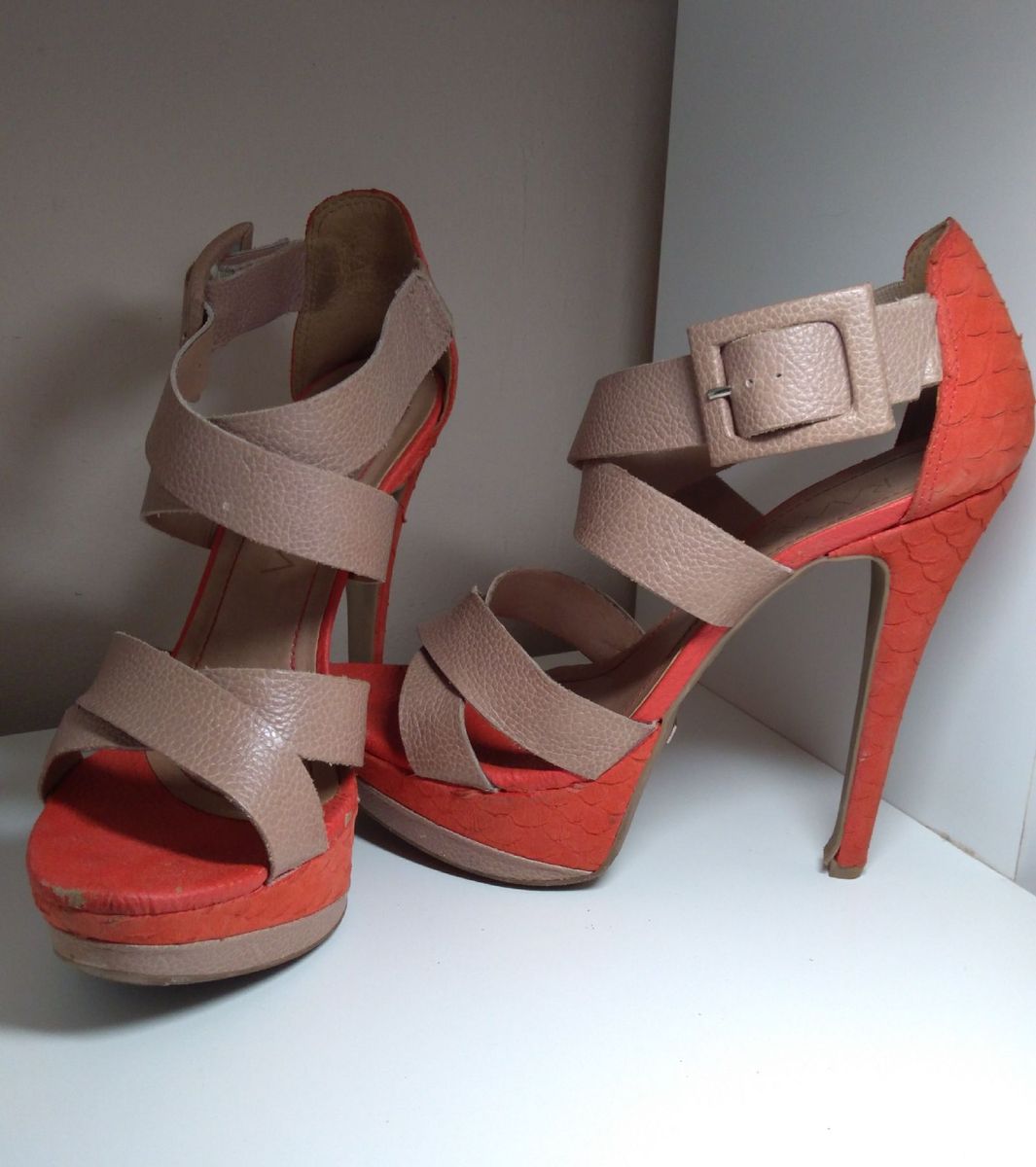 sandalia nude ramarim