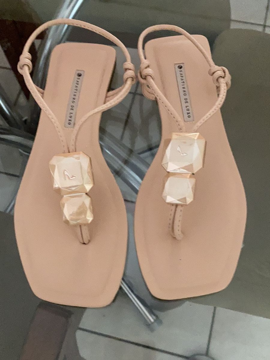 Sapatinho de luxo store sandalias