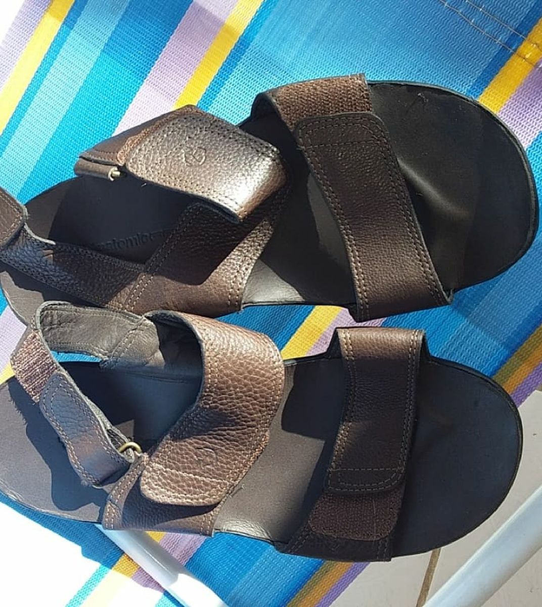 percata masculina de couro