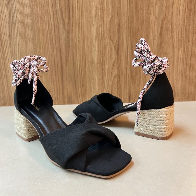 Design lab oni deals ankle bow strap sandals