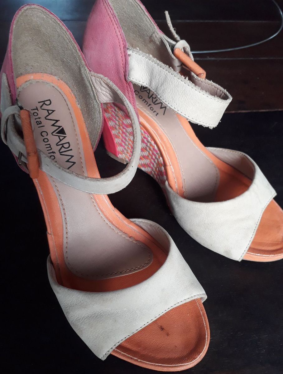 sandalia ramarim rosa