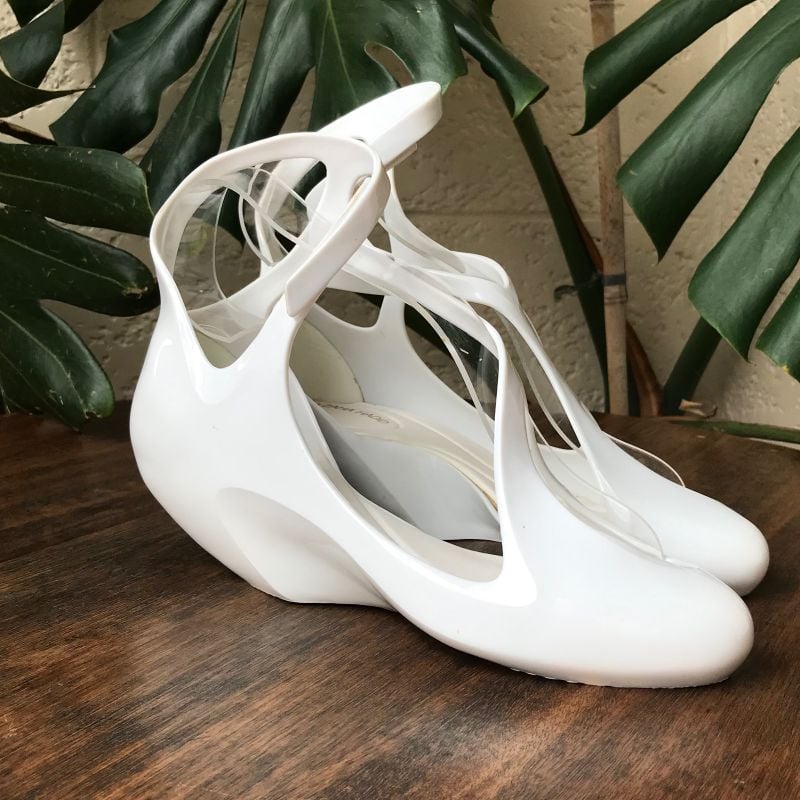 Sandália Rara Melissa Zaha Hadid Zaha Hadid Usado 111395423 enjoei