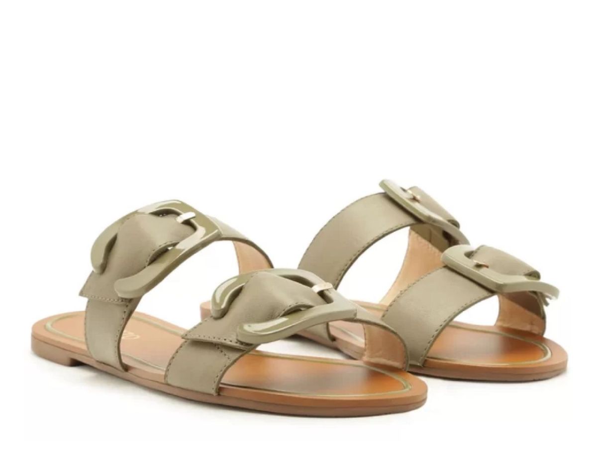 rasteirinha branca arezzo