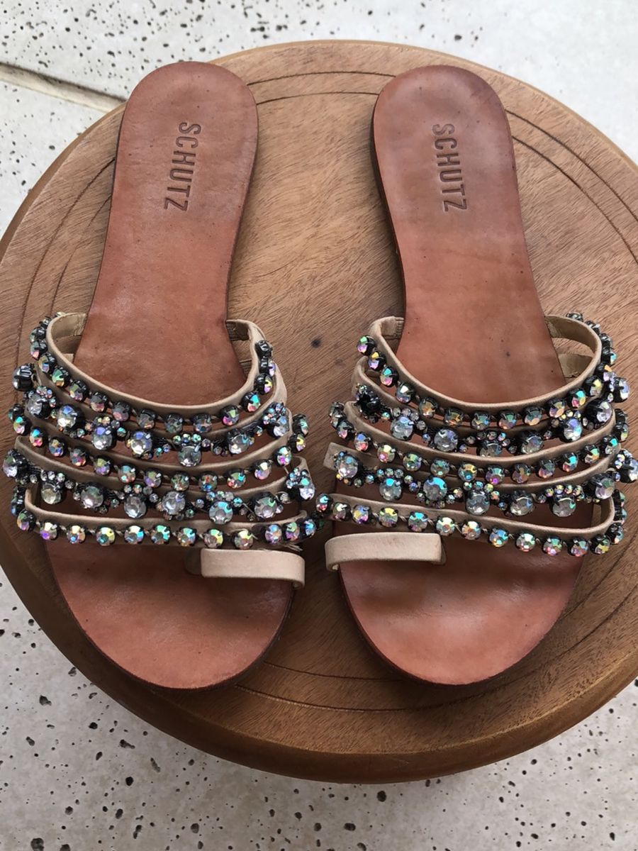 rasteirinha brilhosa