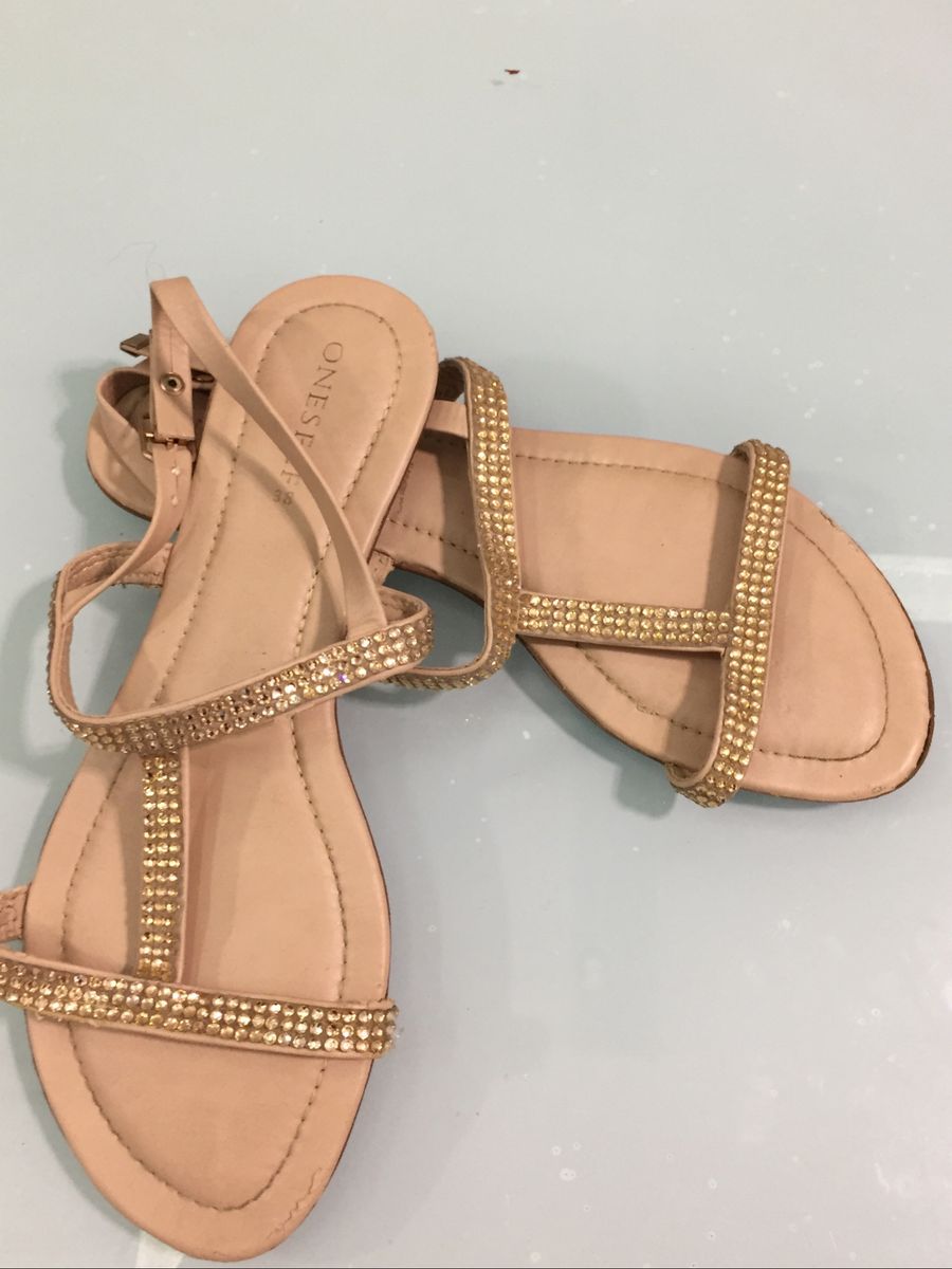 sandalia rasteira c&a