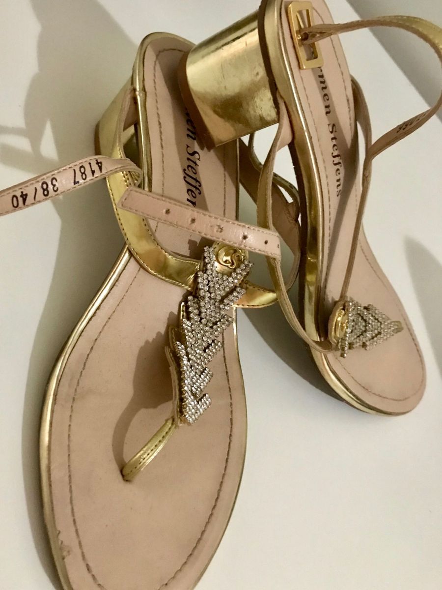 sandálias rasteiras carmen steffens
