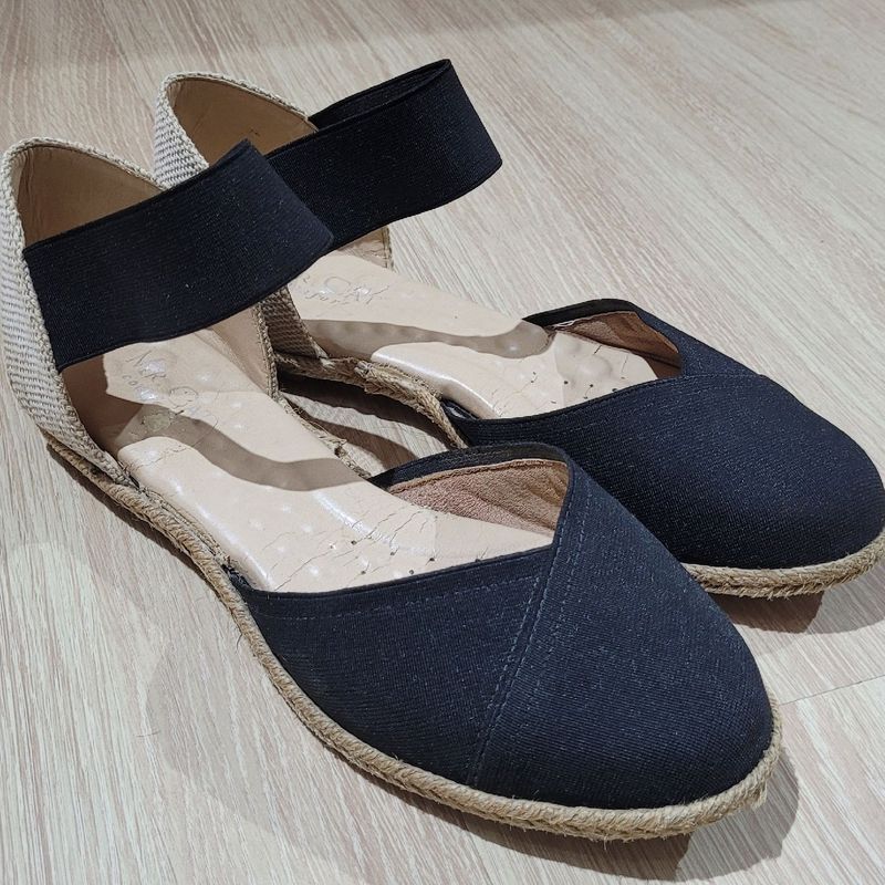 Sandalia espadrille hot sale rasteira