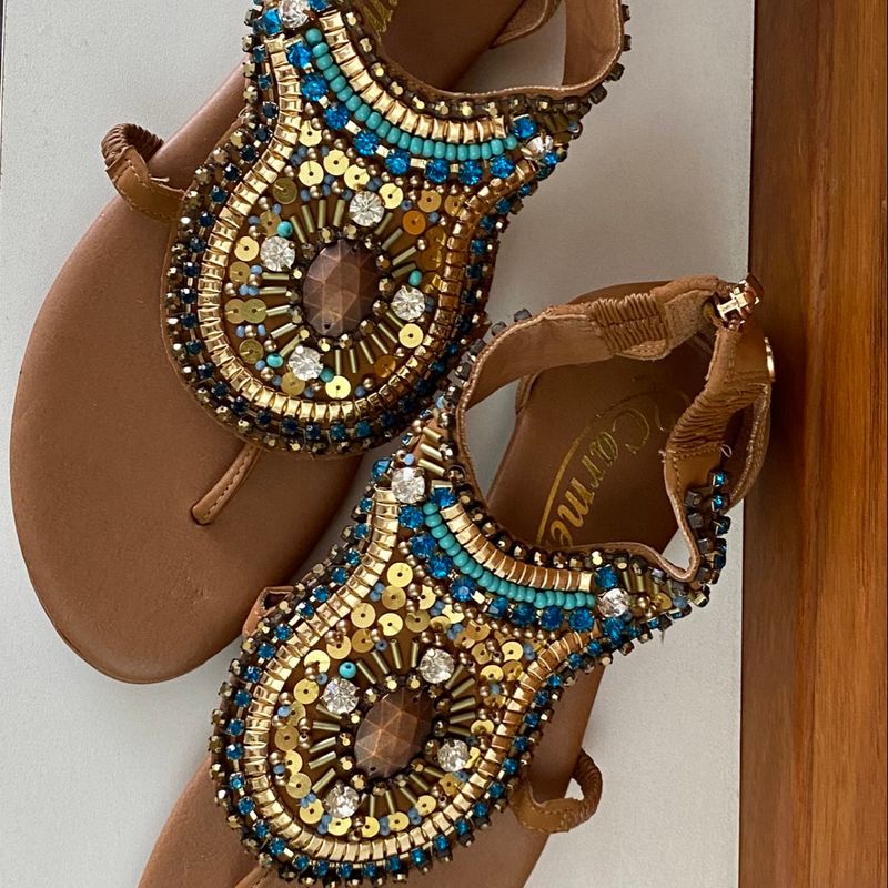 Sandalia Rasteirinha Sandalias C Steffens Sandália Rasteira - Main Image