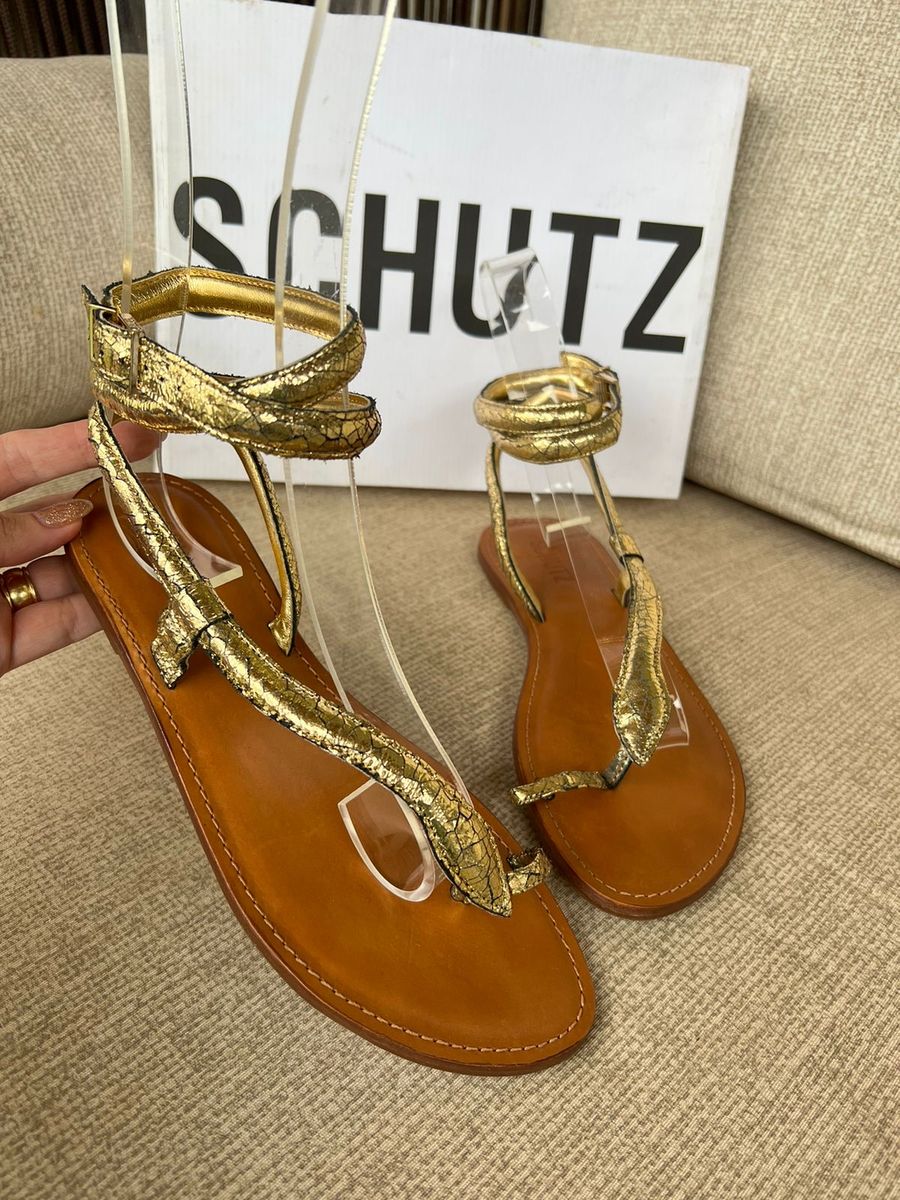 Rasteirinha Feminina Schutz Sandalia Schutz Rasteira Sandália