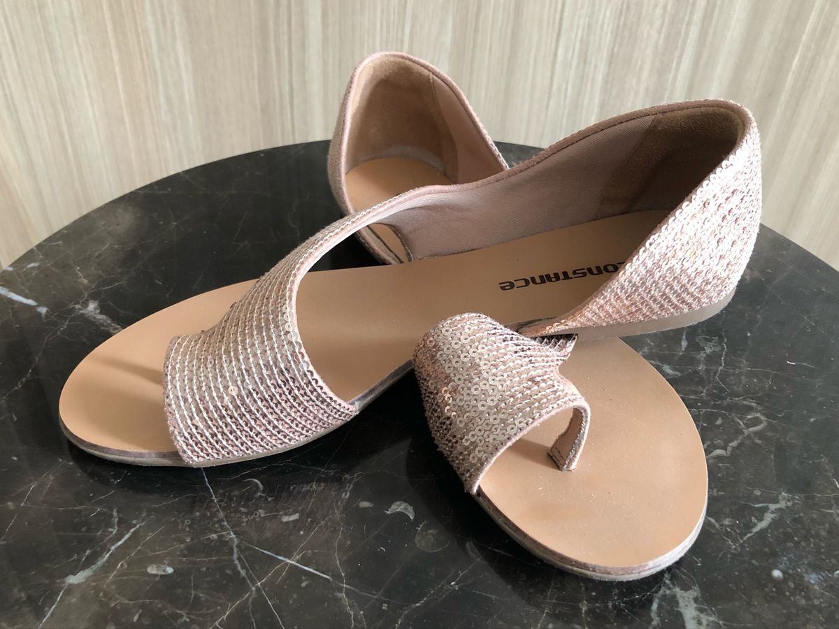 sandalias rasteiras constance