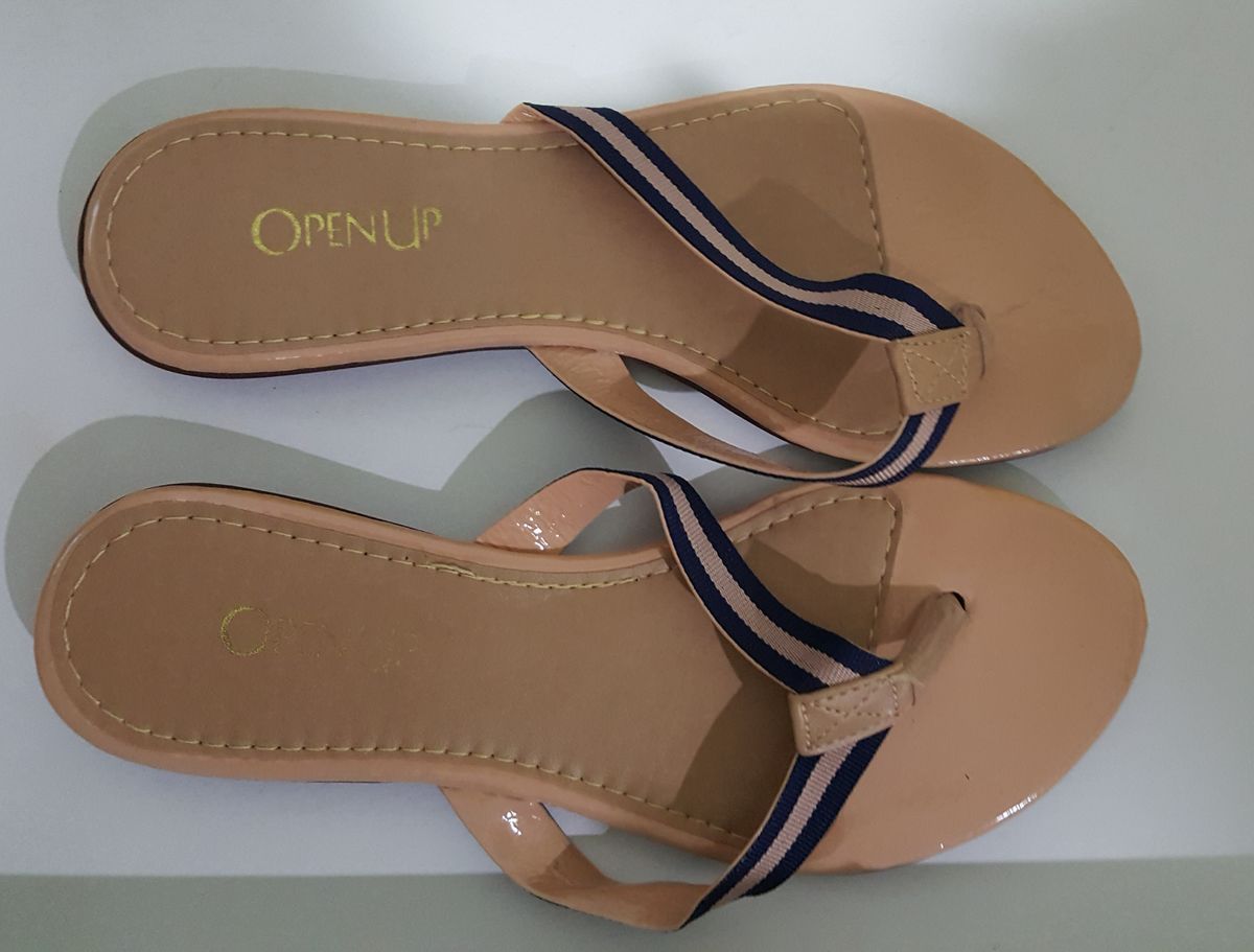 sandalias rasteiras leader