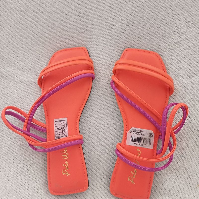 Sandalia Rasteirinha Polo Wear Polo Wear Nunca Usado 108060572