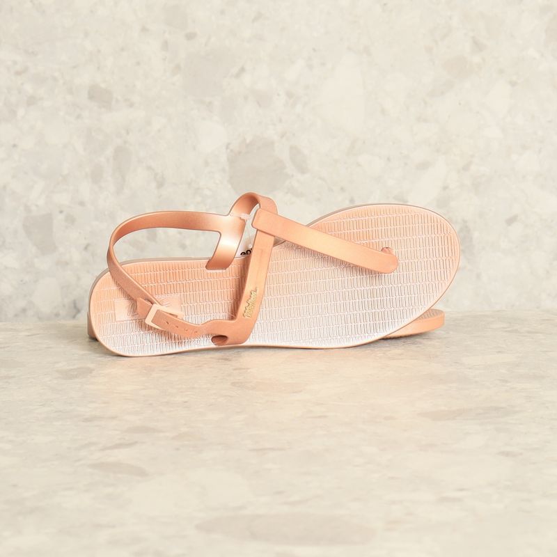 Sandália Rasteirinha Rose Melissa Sun Melissa Sun Nunca Usado