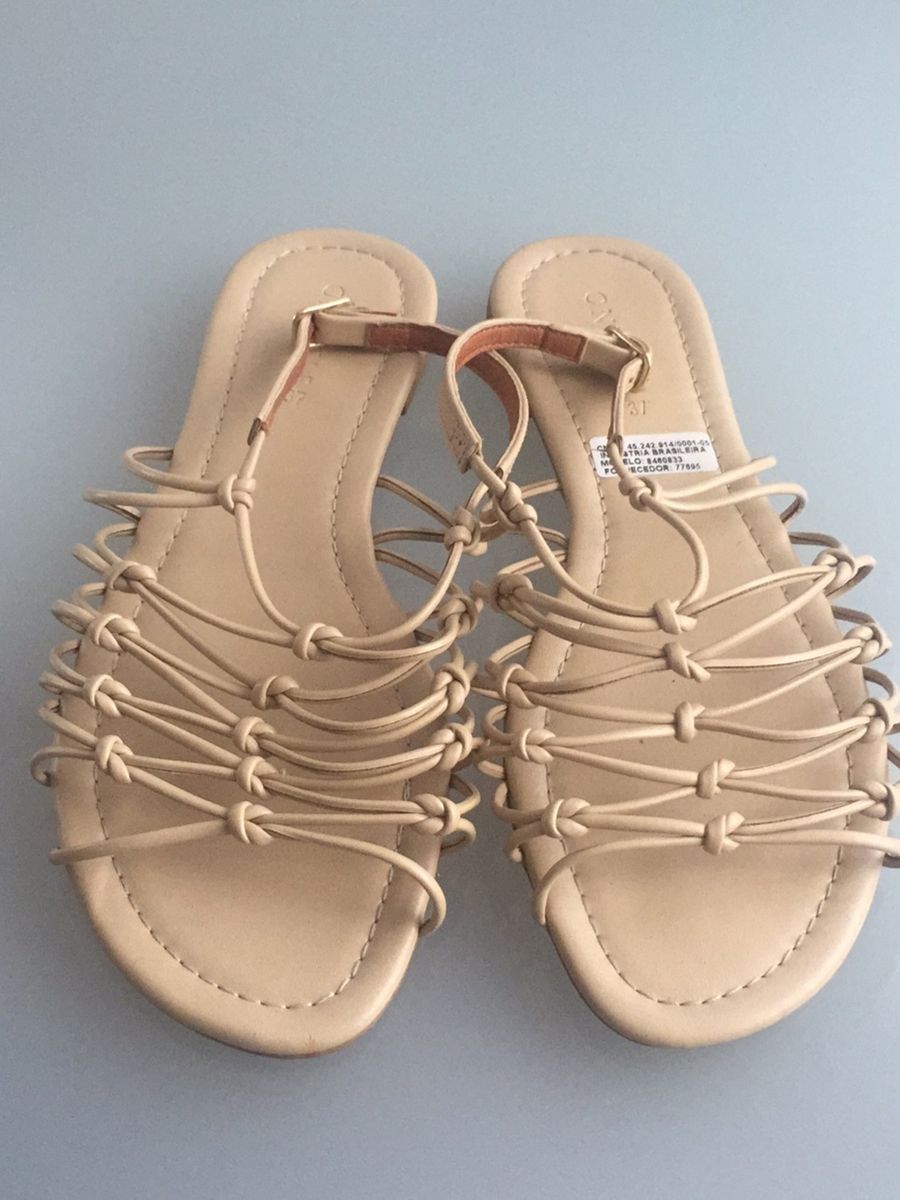 sandalia rasteira c&a