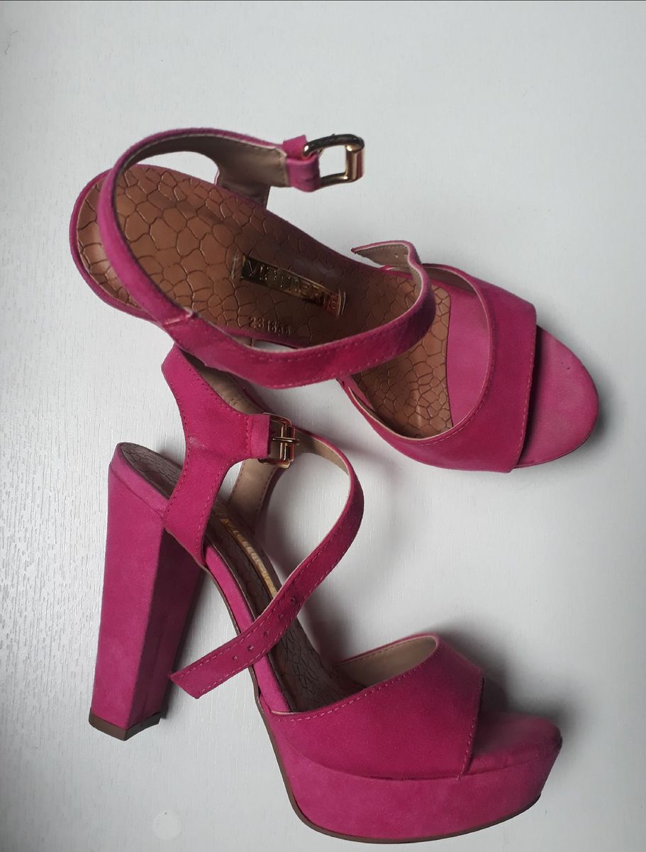 sandalia via marte rosa