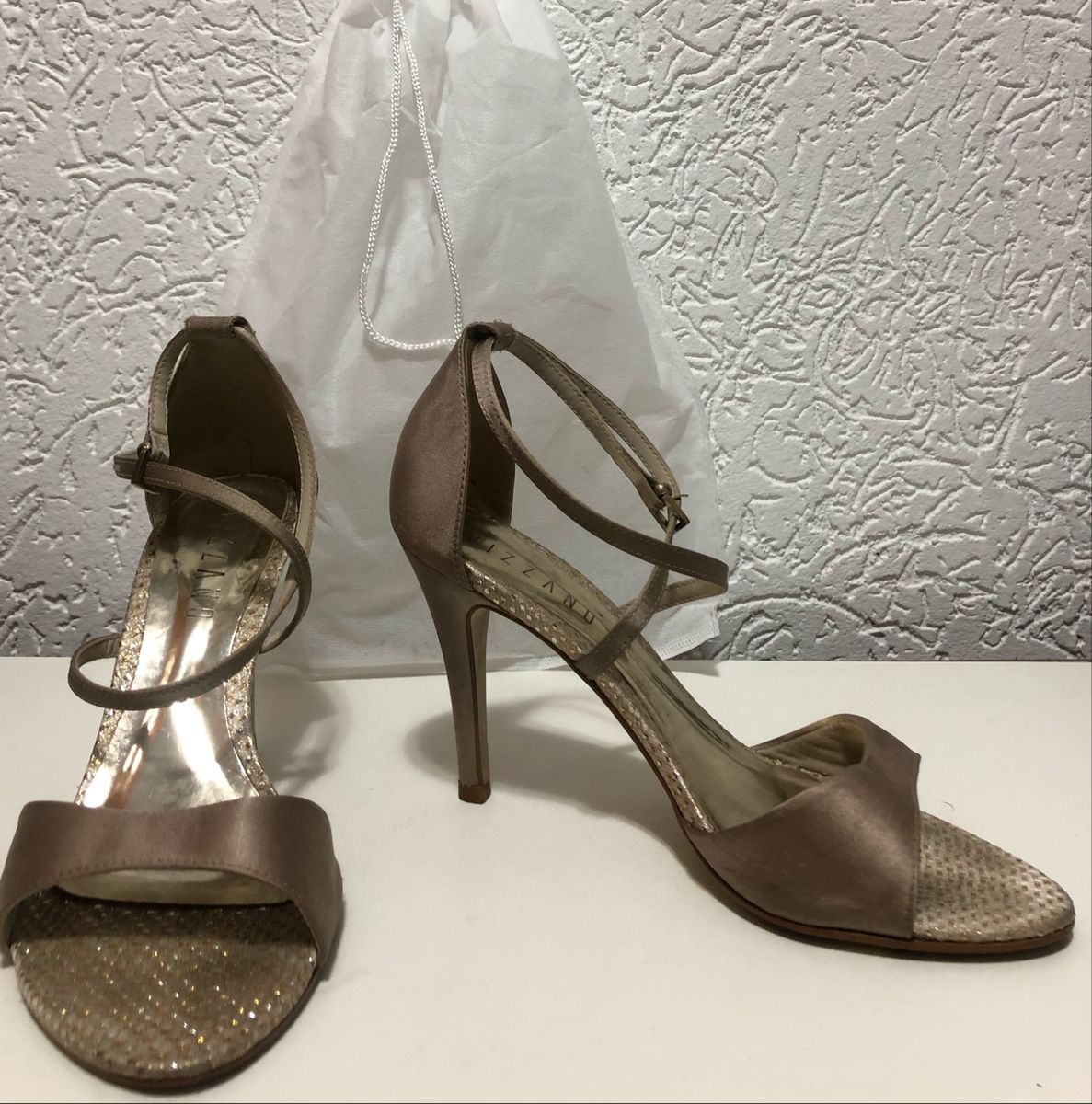 sandalia rose gold vizzano