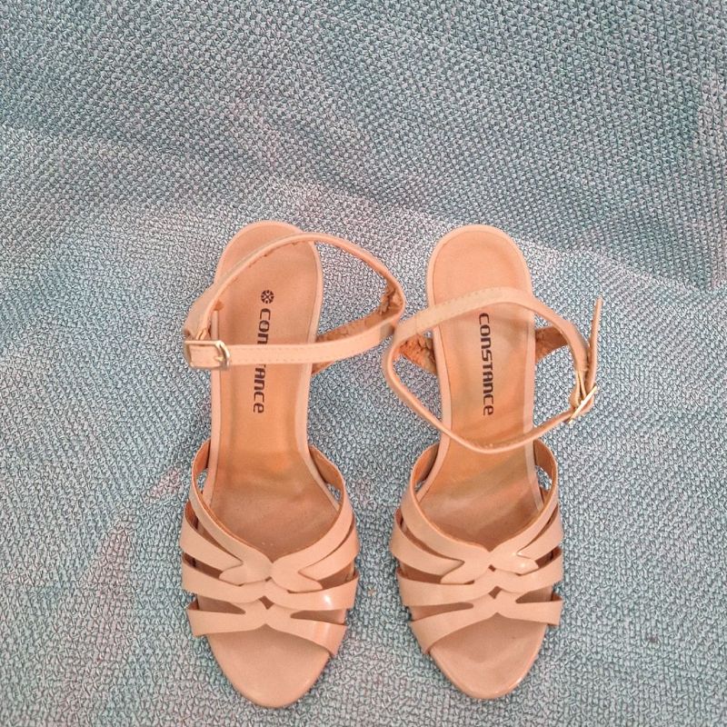 Sandália Salto Alto Fino, Constance 34 Rasteira Feminina Constance Usado  106810254 enjoei