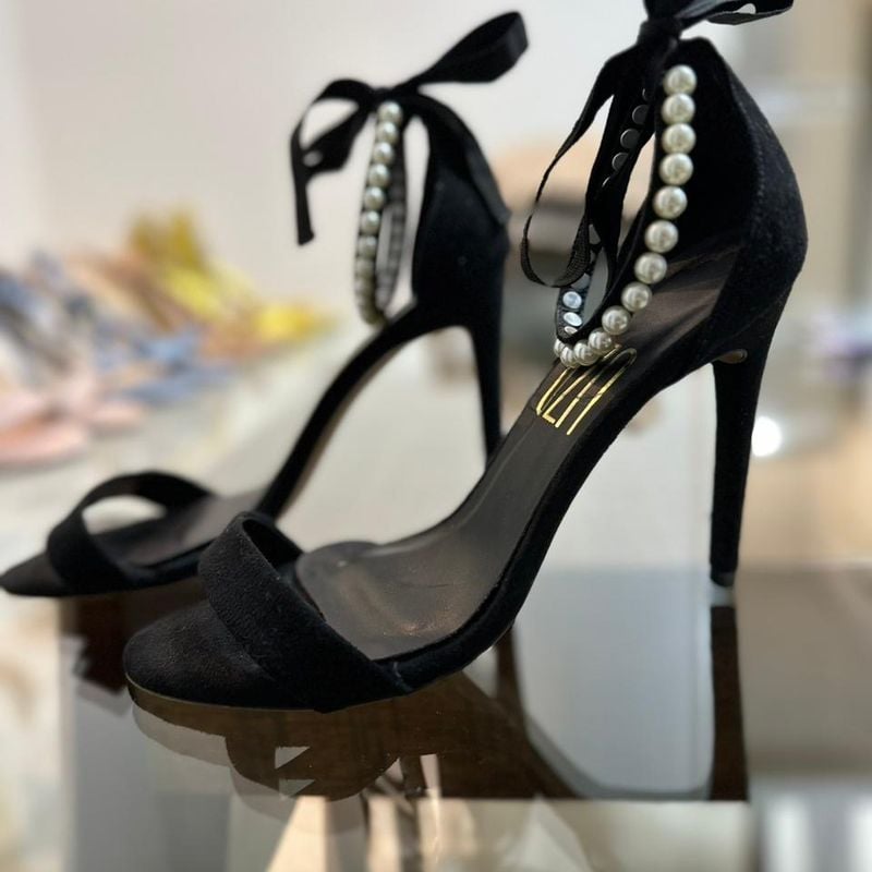 Sandália Salto Alto Uza Shoes Comprar UZA Shoes Plataforma Salto